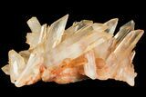 Tangerine Quartz Crystal Cluster - Madagascar #156956-1